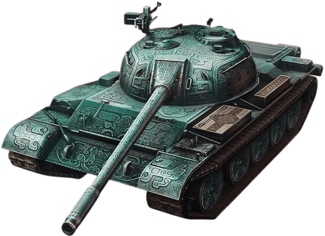 Камуфляж «Дин» для Type 59