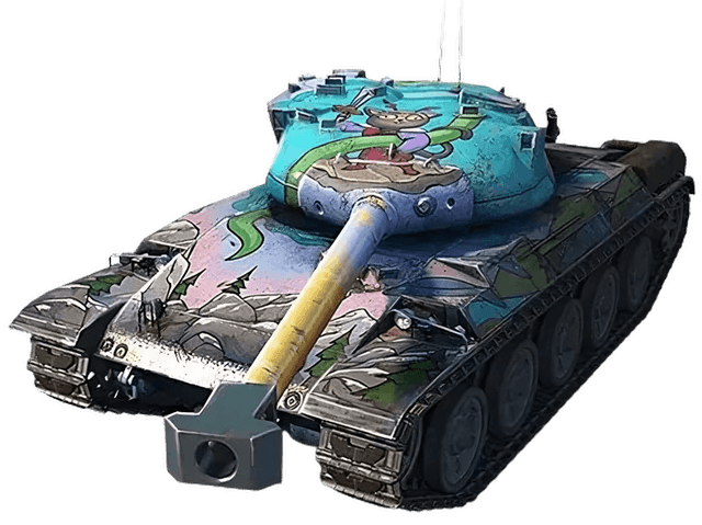 Камуфляж Win Peaks для AMX 30 1er prototype