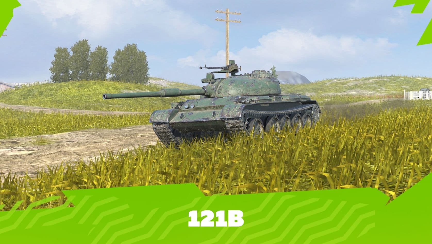 Купить Премиум Танк 121B для Tanks Blitz | Танкс Блиц