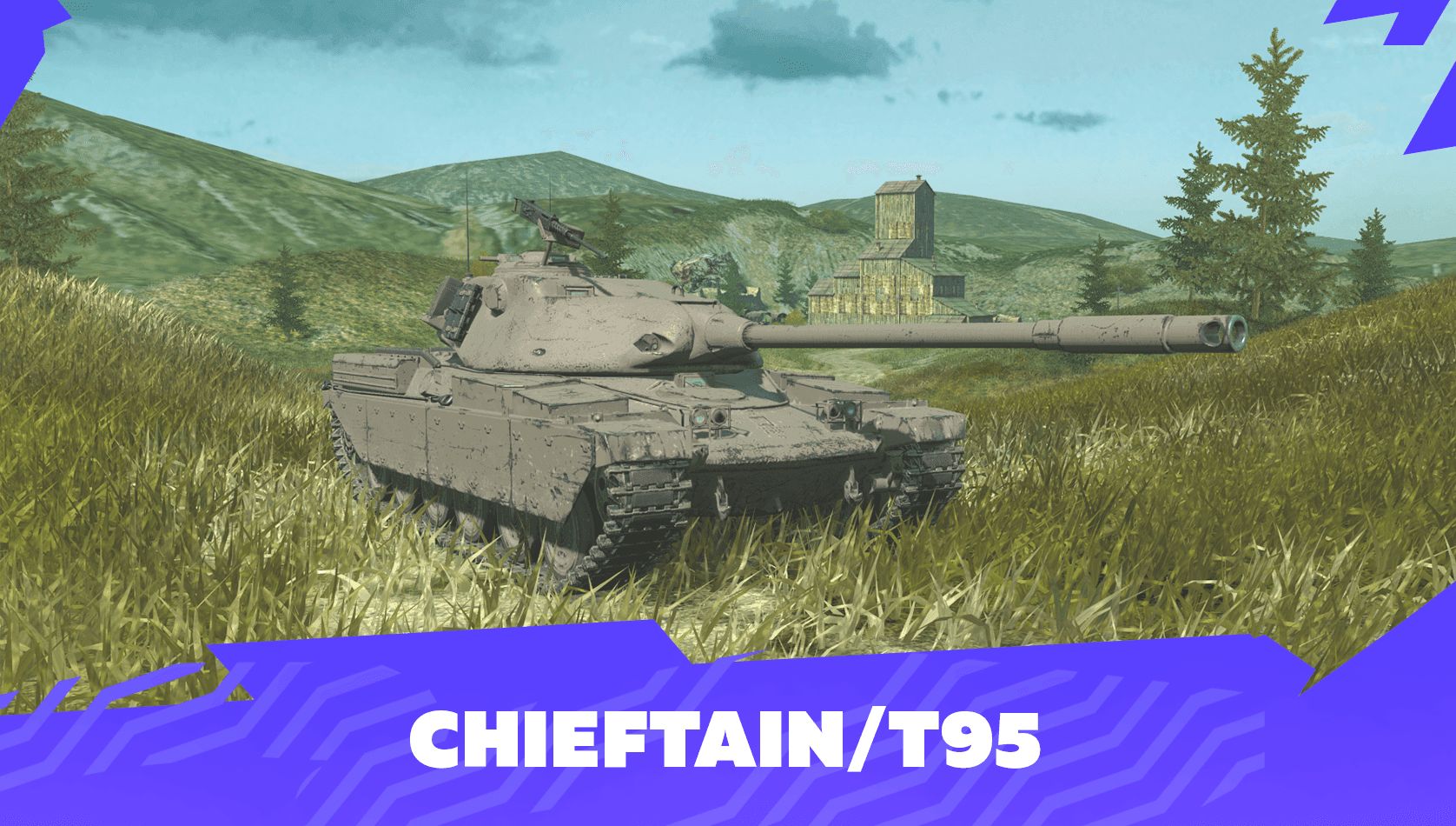 Купить Премиум Танк Chieftain T95 для Tanks Blitz | Танкс Блиц