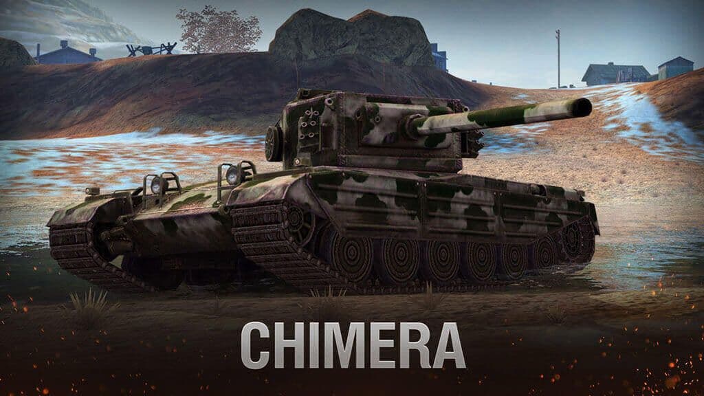 Купить Премиум Танк Chimera для Tanks Blitz | Танкс Блиц