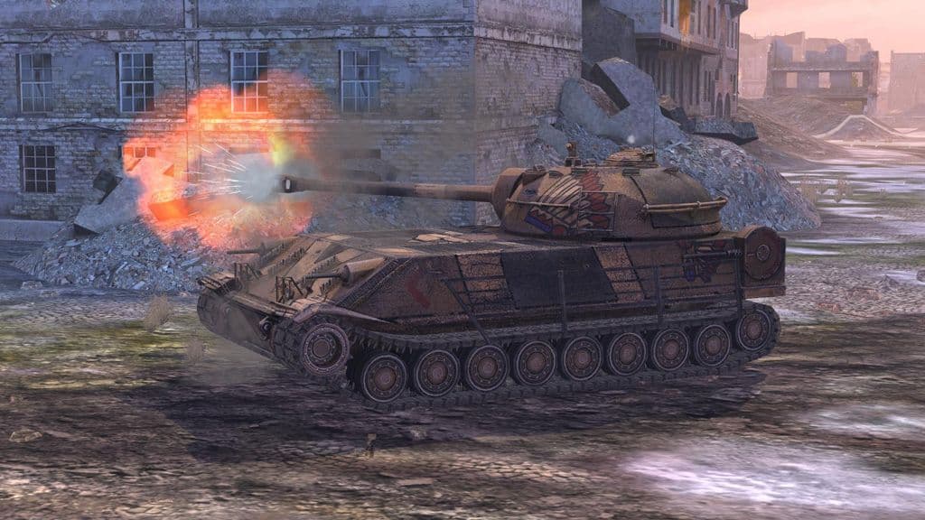 Купить Премиум Танк Камуфляж «Томагавк» для Chrysler K для Tanks Blitz | Танкс Блиц