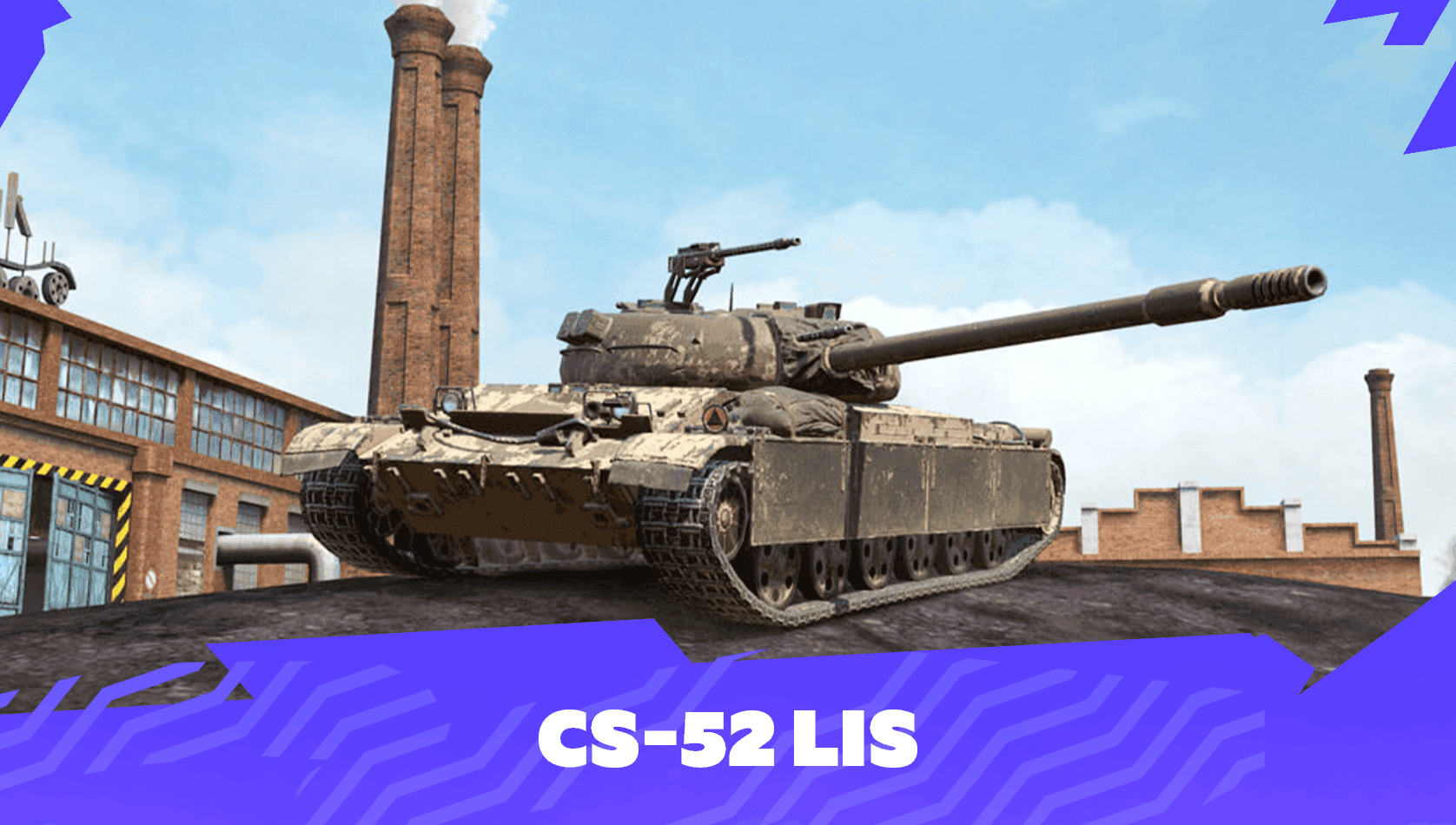 Купить Премиум Танк CS-52 LIS для Tanks Blitz | Танкс Блиц