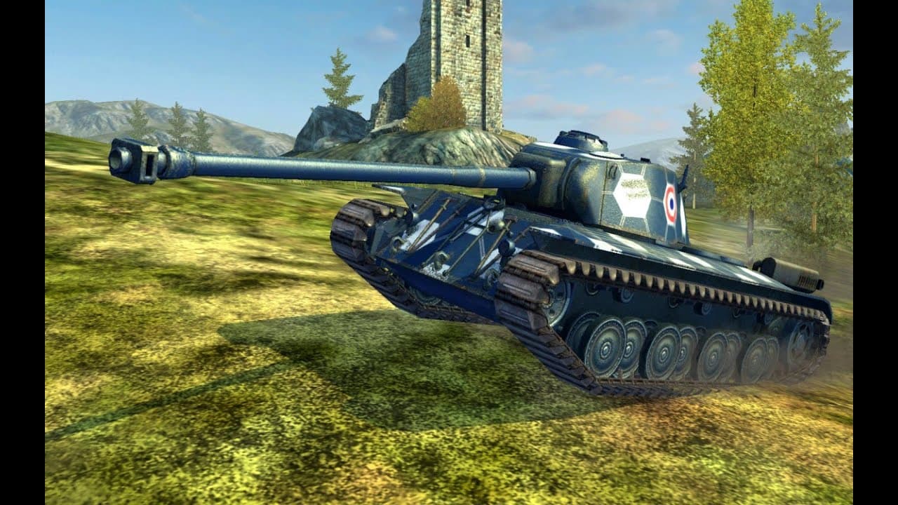 Купить Премиум Танк FCM 50 t для Tanks Blitz | Танкс Блиц