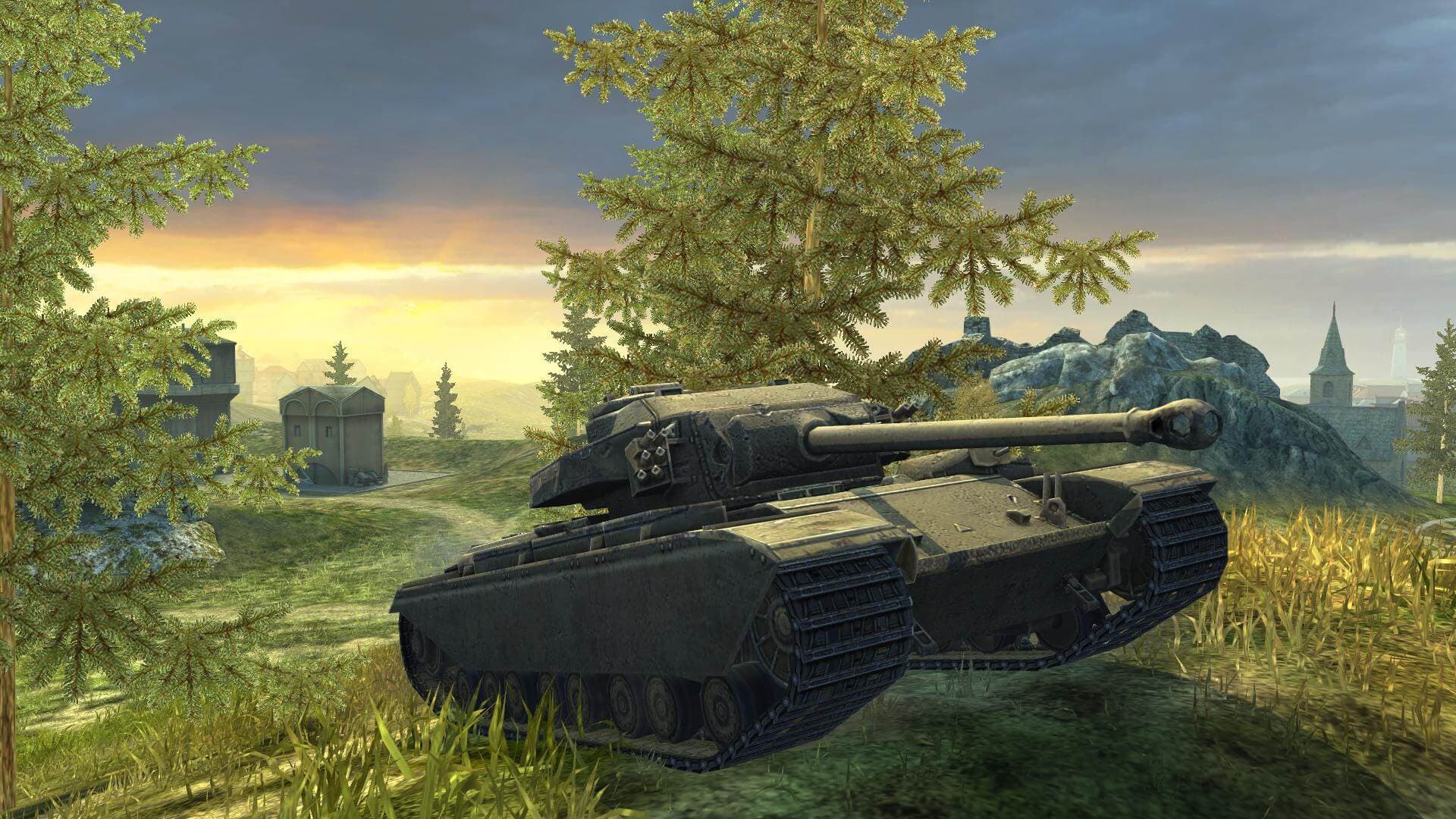 Купить Премиум Танк FV201 (A45) для Tanks Blitz | Танкс Блиц