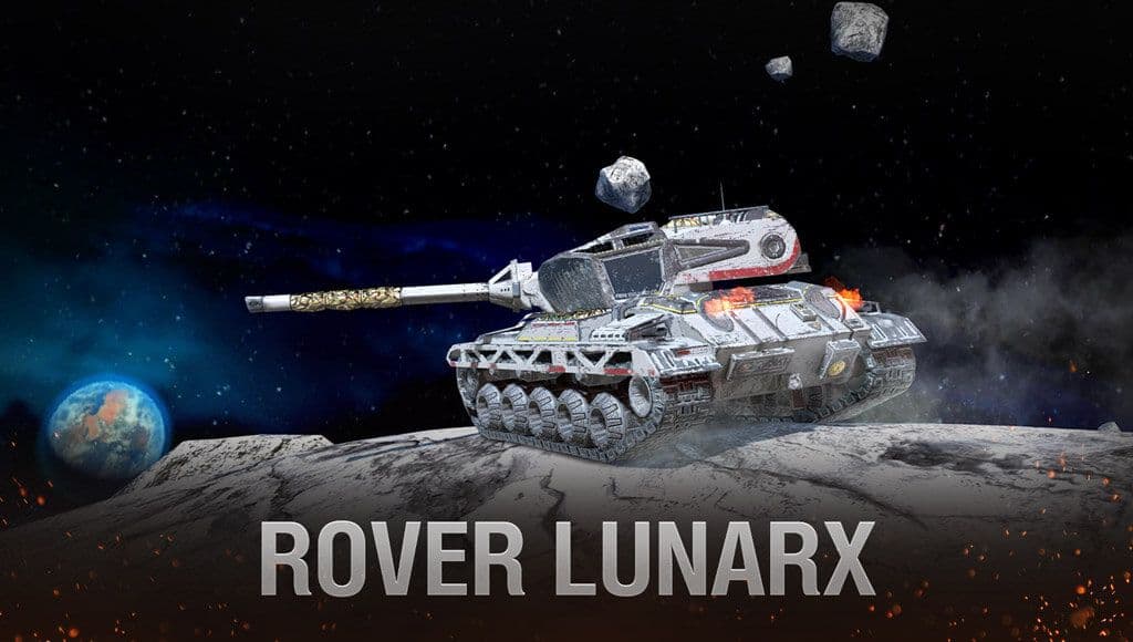 Купить Премиум Танк Камуфляж «Лунарный» для Rover для Tanks Blitz | Танкс Блиц