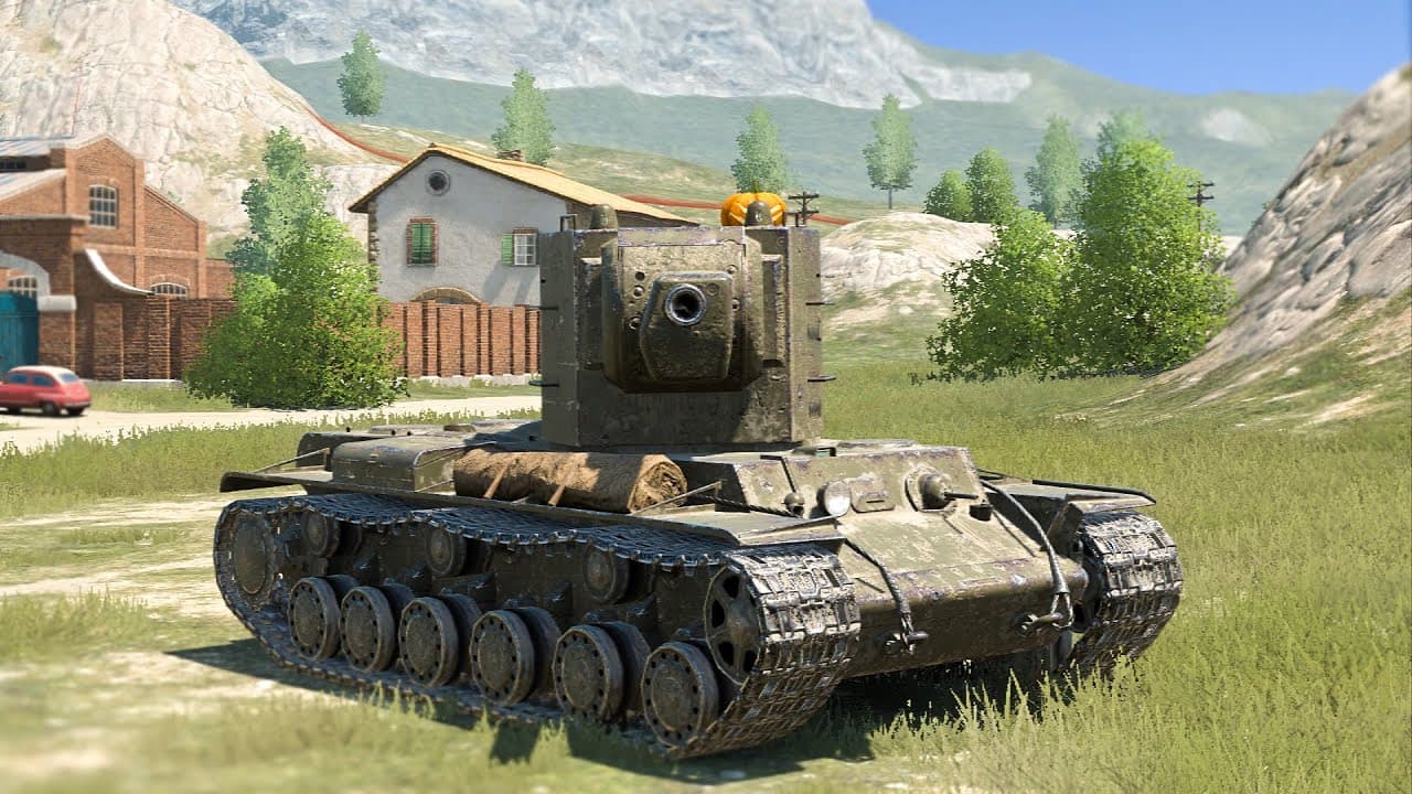 Купить Премиум Танк КВ-2 для Tanks Blitz | Танкс Блиц