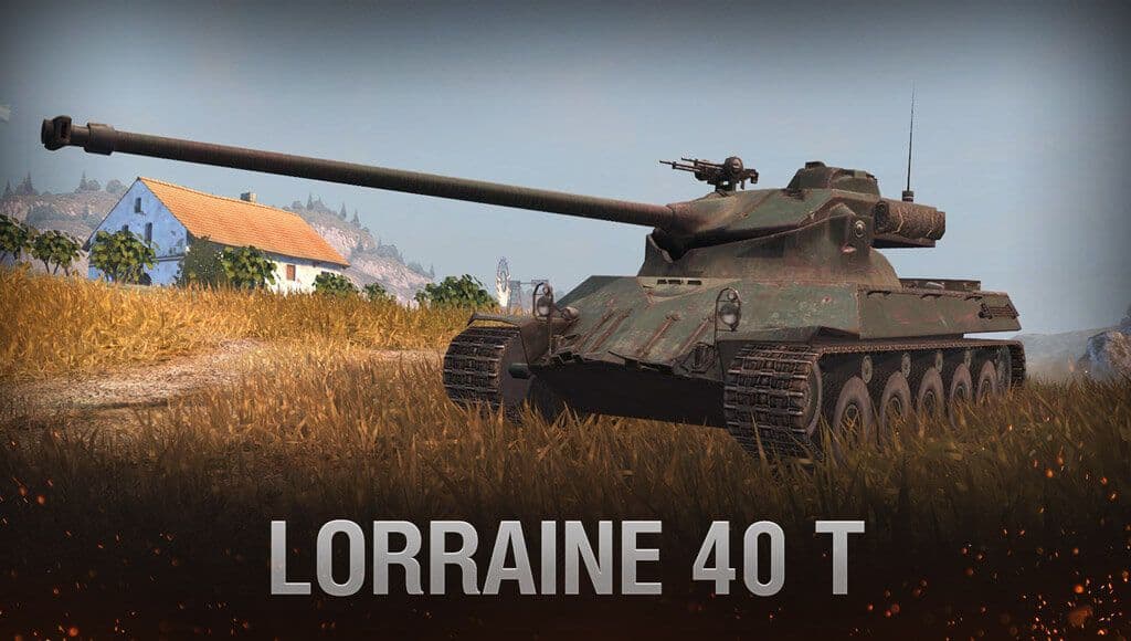 Купить Премиум Танк Lorraine 40 t для Tanks Blitz | Танкс Блиц