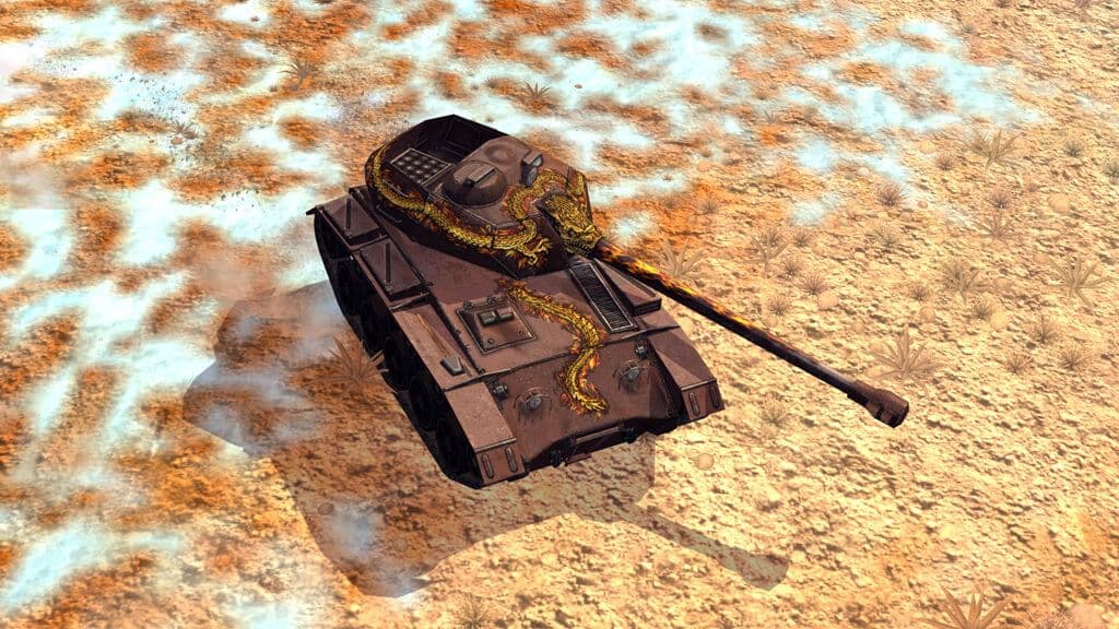 Купить Премиум Танк WZ Пылающий для Tanks Blitz | Танкс Блиц