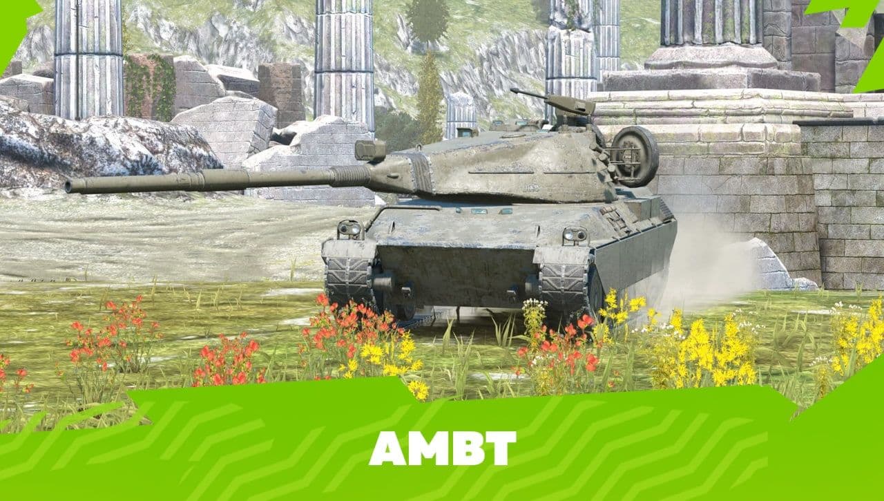 Купить Премиум Танк AMBT для Tanks Blitz | Танкс Блиц