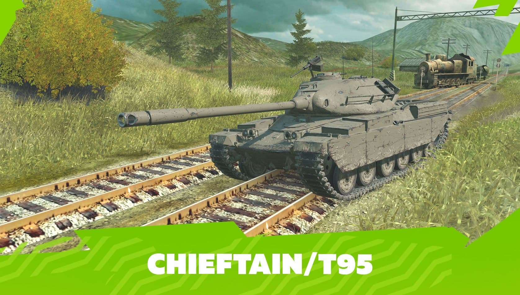 Купить Премиум Танк Chieftain T95 для Tanks Blitz | Танкс Блиц
