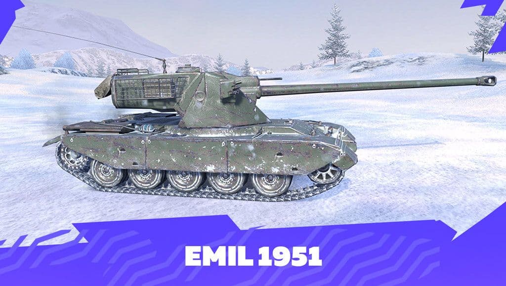 Купить Премиум Танк EMIL 1951 для Tanks Blitz | Танкс Блиц