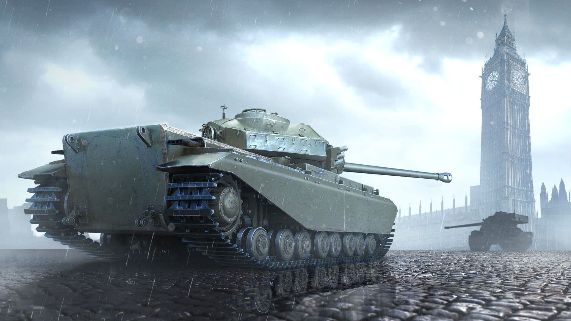 Купить Премиум Танк FV201 (A45) для Tanks Blitz | Танкс Блиц