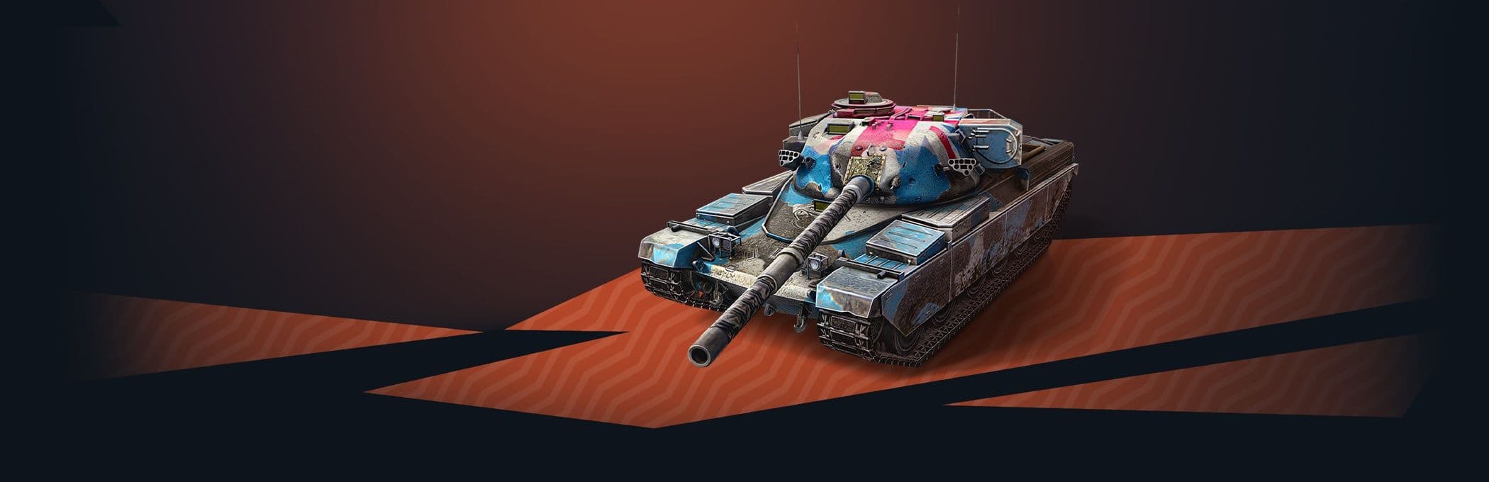 Купить Премиум Танк Камуфляж «Британец» для Chieftain Mk.6 для Tanks Blitz | Танкс Блиц