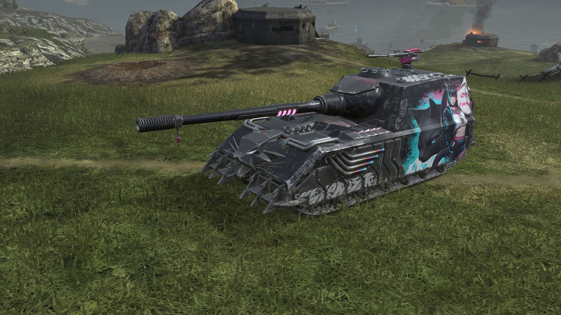 Купить Премиум Танк Камуфляж «Катана» для StuG Maus для Tanks Blitz | Танкс Блиц