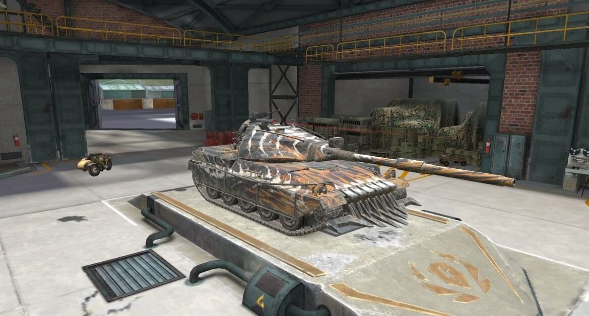Купить Премиум Танк Камуфляж «Саламандра» для AMBT для Tanks Blitz | Танкс Блиц