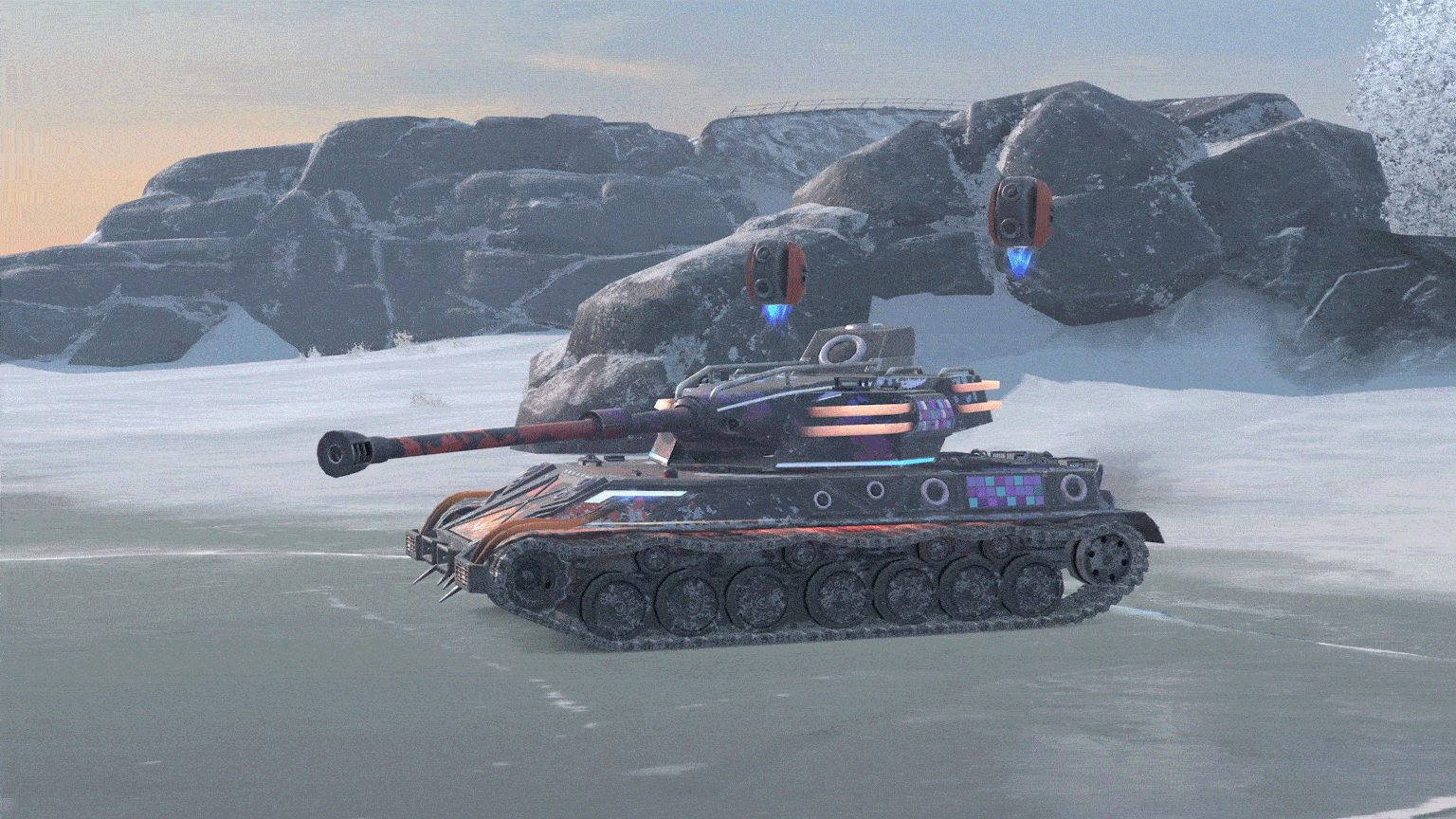 Купить Премиум Танк Камуфляж «Суперстар» для Type 63 для Tanks Blitz | Танкс Блиц