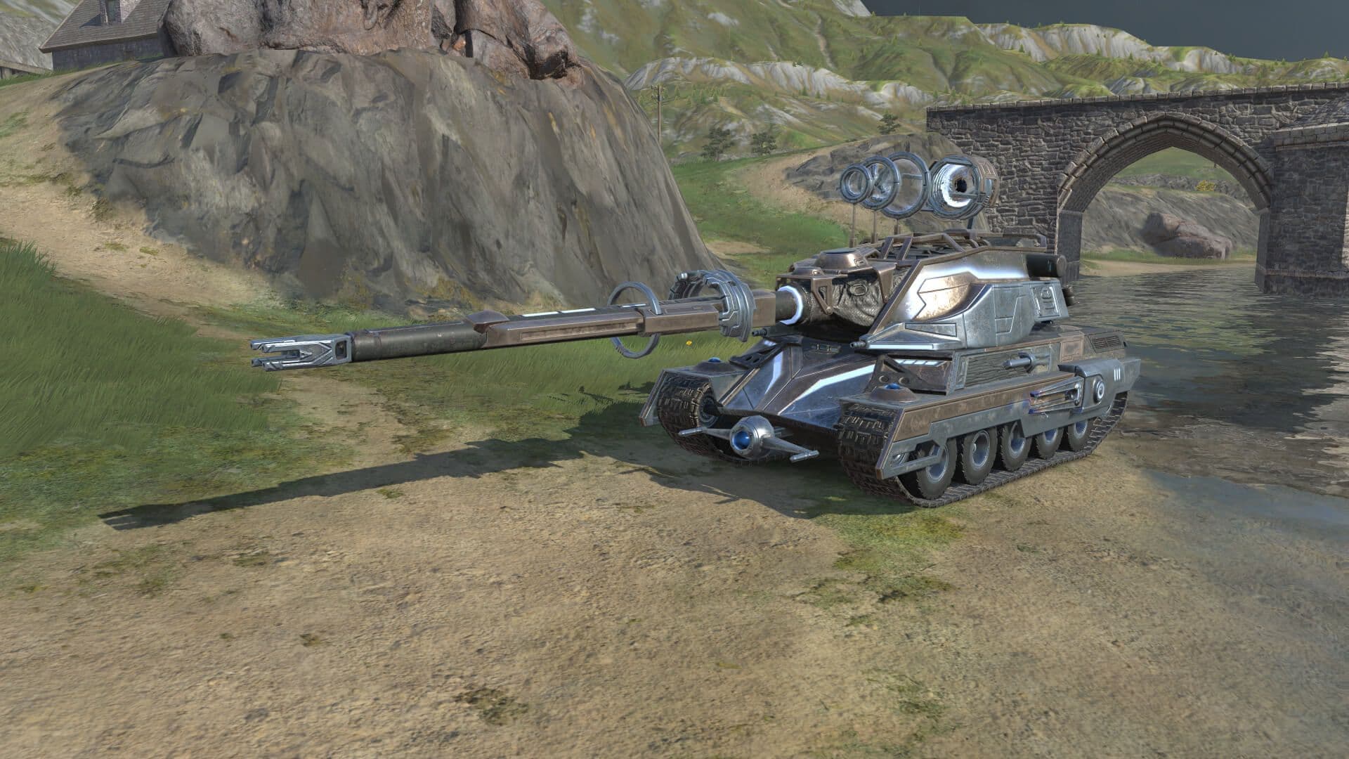 Купить Премиум Танк Камуфляж «Внеземной» для Lorraine 50 t для Tanks Blitz | Танкс Блиц