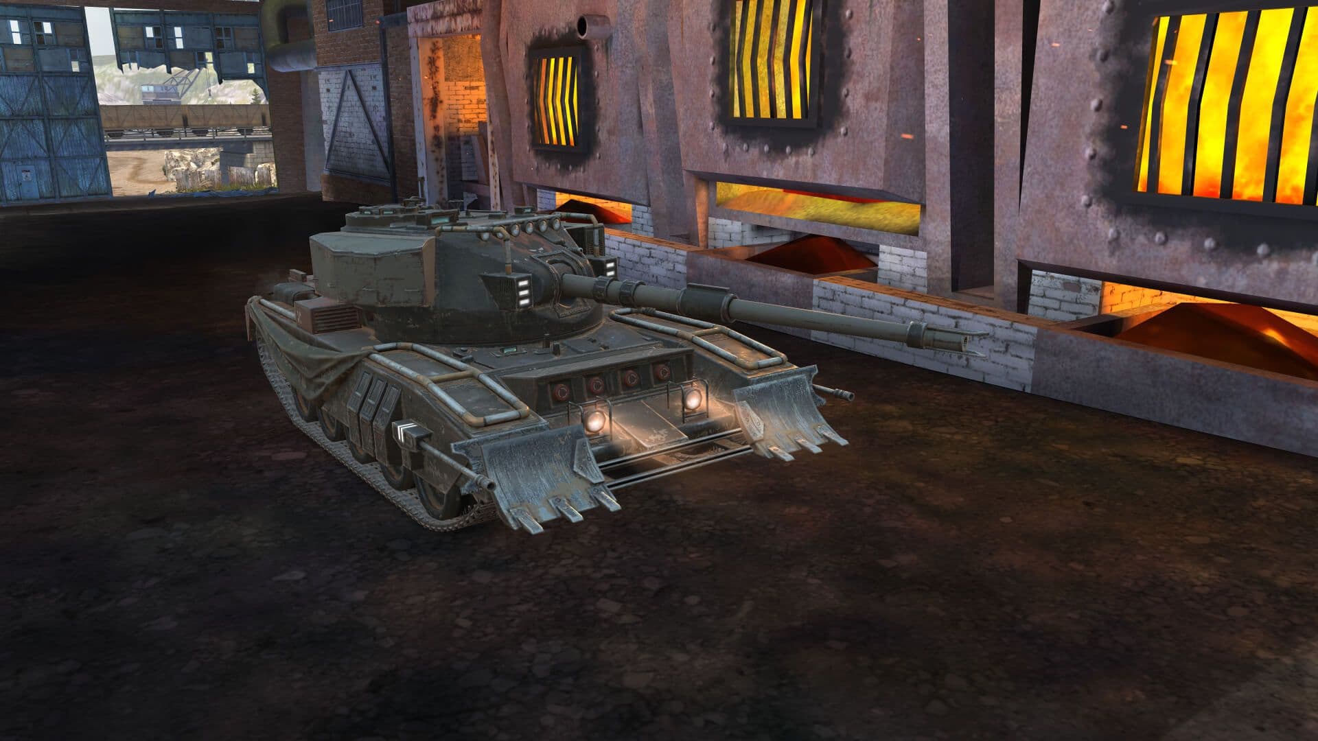 Купить Премиум Танк Камуфляж «Злоумышленник» для FV4202 для Tanks Blitz | Танкс Блиц