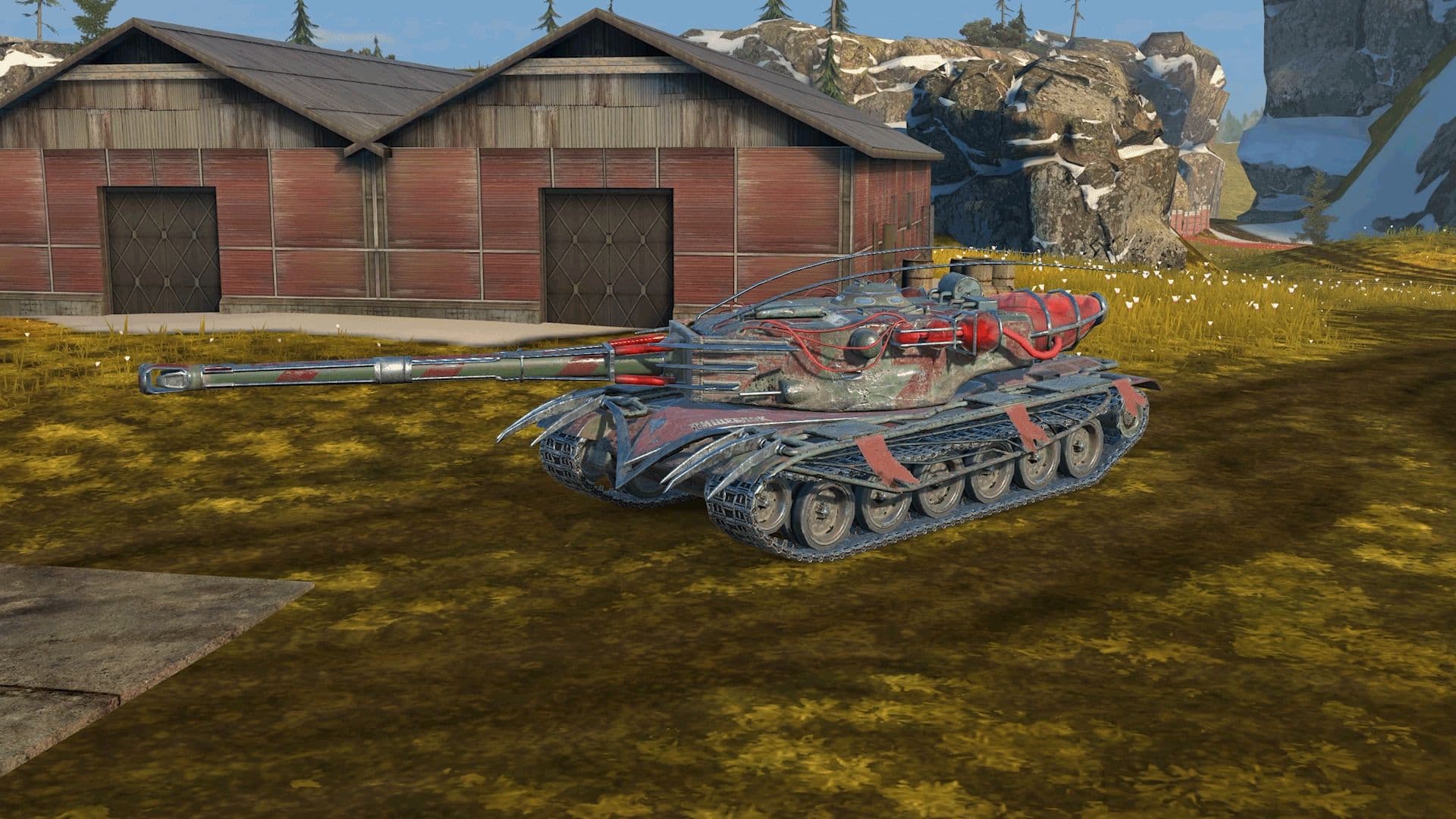Купить Премиум Танк Камуфляж «Кусающий» для M-IX-Yoh для Tanks Blitz | Танкс Блиц