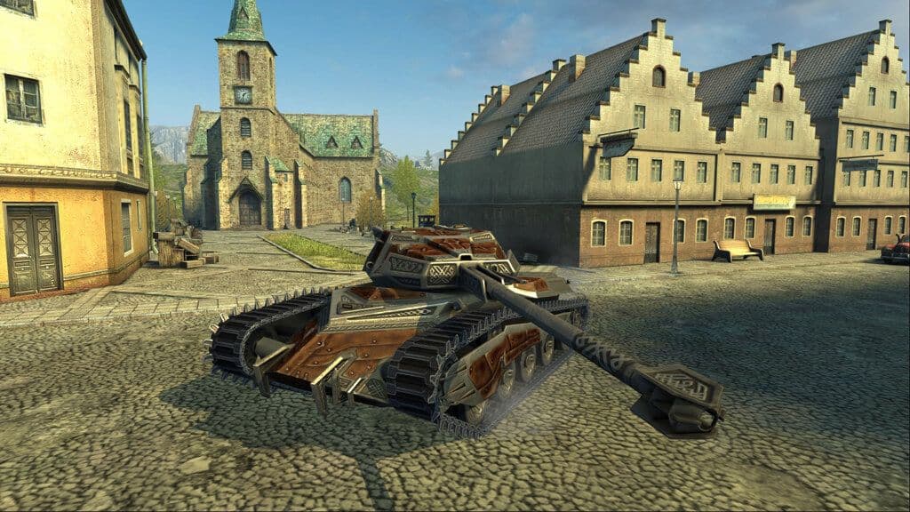 Купить Премиум Танк Ликан для Tanks Blitz | Танкс Блиц