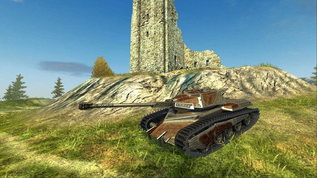 Купить Премиум Танк Ликан для Tanks Blitz | Танкс Блиц