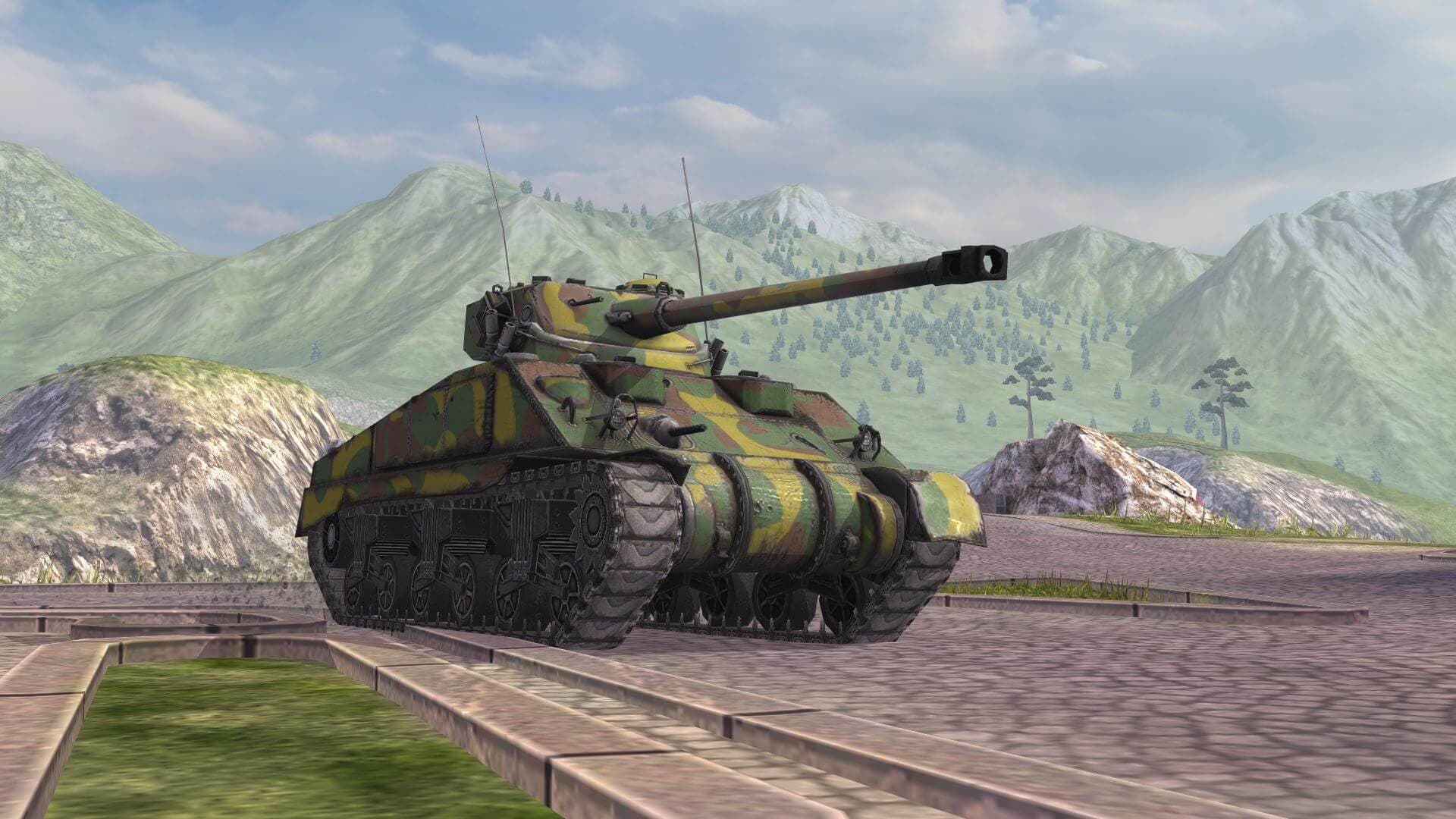 Купить Премиум Танк M4/FL10 для Tanks Blitz | Танкс Блиц