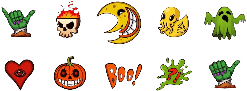 Пак реакций «Страшный, очень страшный»