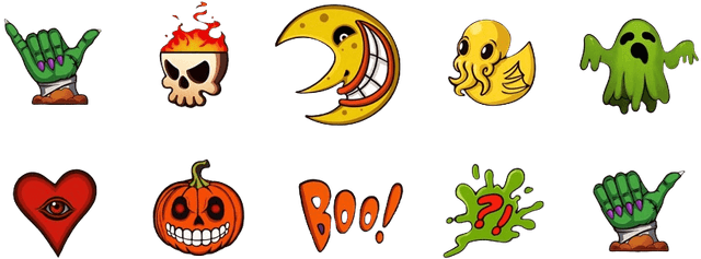 Пак реакций «Страшный, очень страшный»