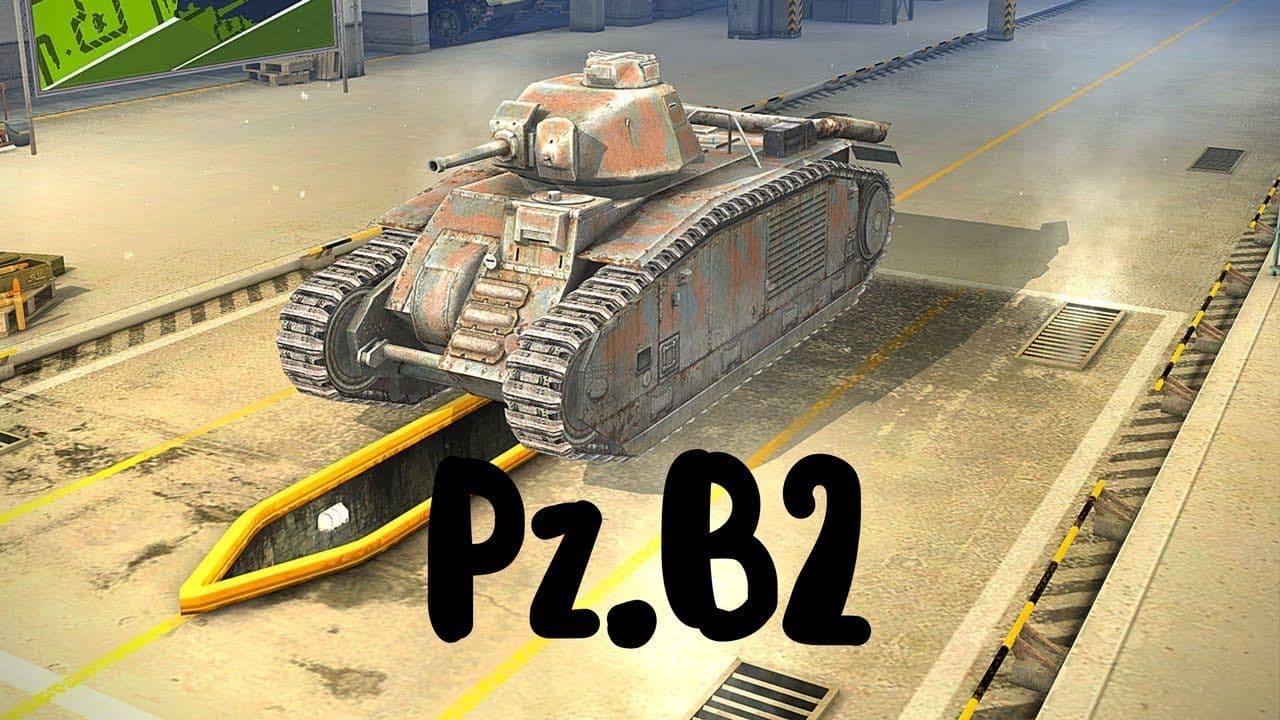 Купить Премиум Танк Pz.Kpfw. B2 740 (f) для Tanks Blitz | Танкс Блиц