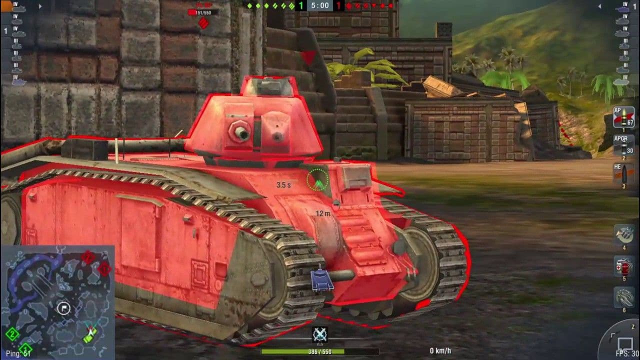 Купить Премиум Танк Pz.Kpfw. B2 740 (f) для Tanks Blitz | Танкс Блиц