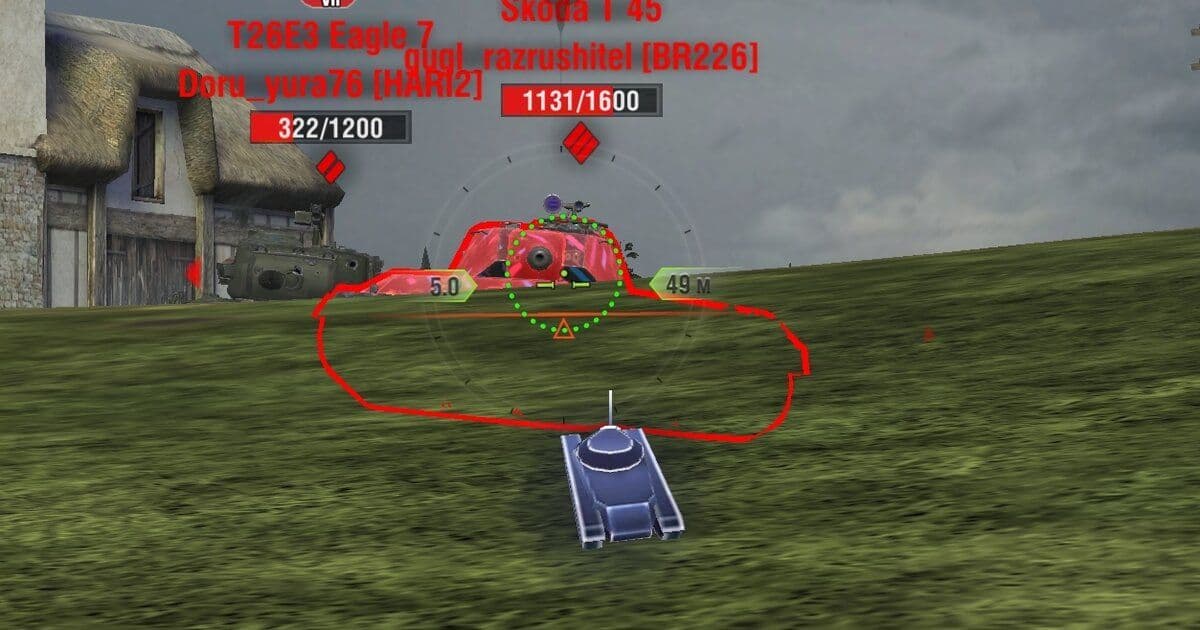 Купить Премиум Танк Skoda T 45 для Tanks Blitz | Танкс Блиц