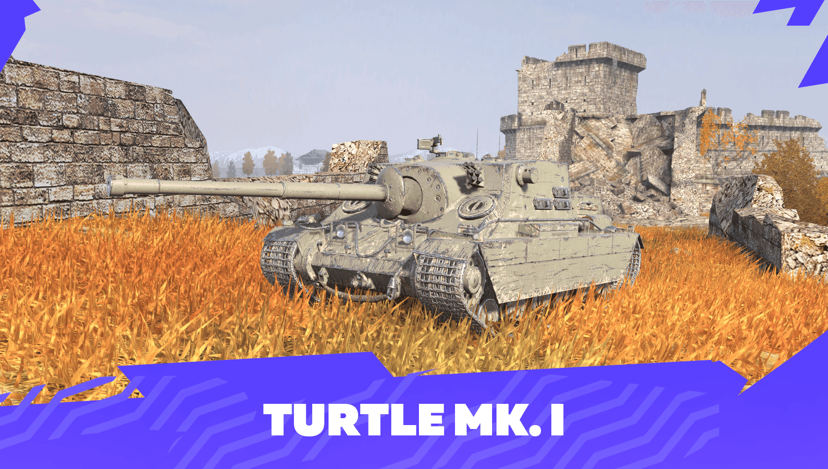 Купить Премиум Танк Turtle Mk. I для Tanks Blitz | Танкс Блиц