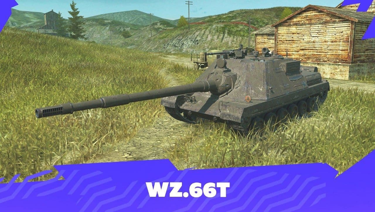 Купить Премиум Танк Wz.66T для Tanks Blitz | Танкс Блиц